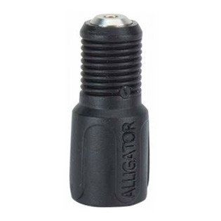 DS-P Durable High-Temperature Black Double Seal Inflate-Thru Valve Cap