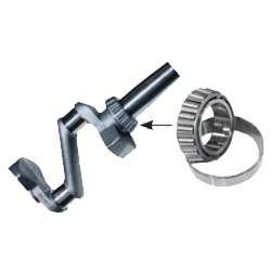 Champion double-throw crankshaft