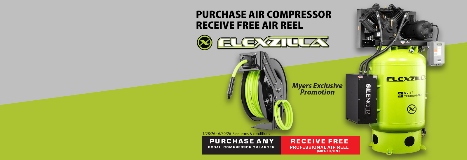 Flexzilla Air Compressor Promotion